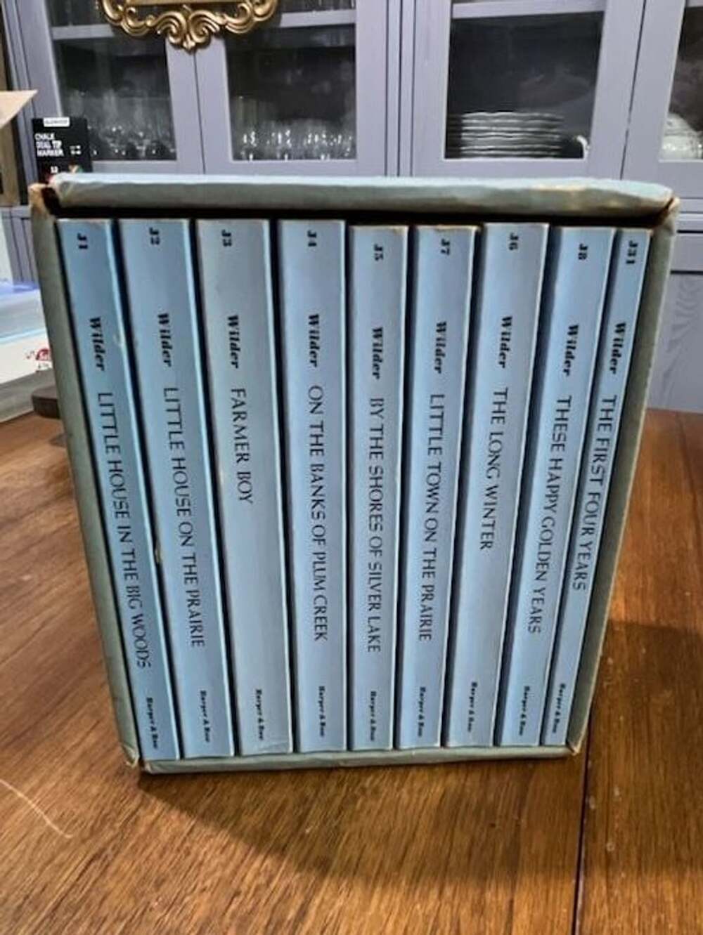 Harper & Row Complete Set of Laura Ingalls Wilder's Little House Books